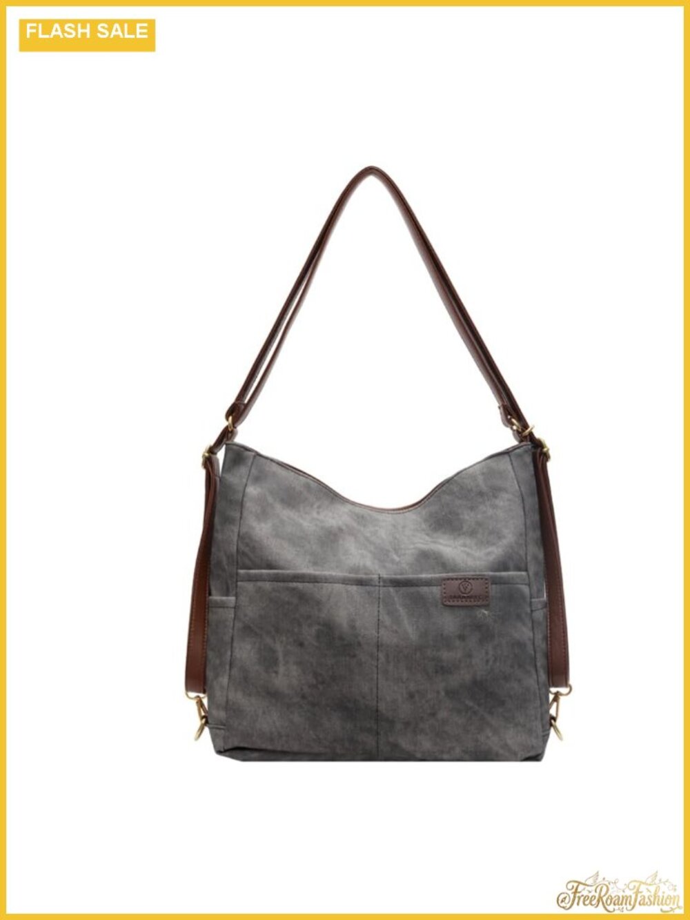 Convertible Backpack Purse - Water-Resistant PU Leather 3-Way Tote & Daypack